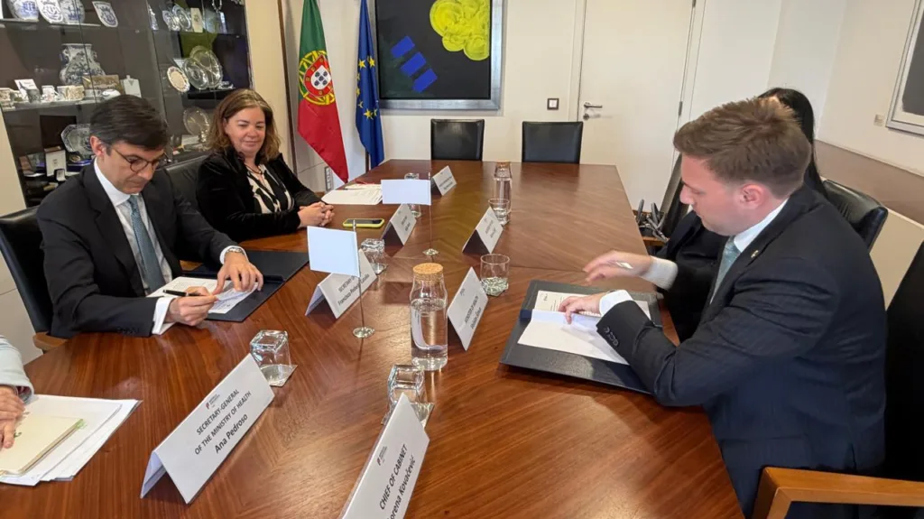 Memorandum o saradnji sa Ministarstvom zdravlja Portugala: Jačanje partnerstva i podrška evropskoj integraciji zdravstvenog sistema