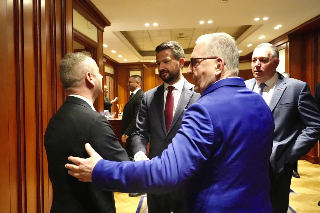 Milatović sa privrednicima u Skoplju: Veći trgovinski rast kroz jače poslovno povezivanje