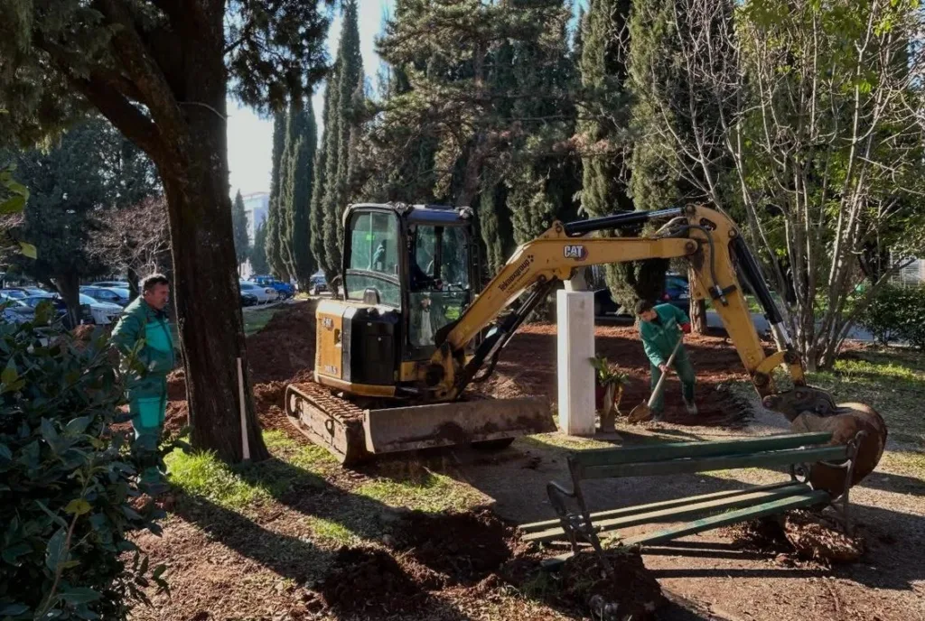 Adaptacija zelenog prostora oko KIC-a