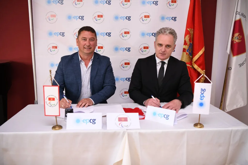 Snažna podrška paraolimpijcima: EPCG i POK nastavljaju partnerstvo 16 Snažna podrška paraolimpijcima: EPCG i POK nastavljaju partnerstvo