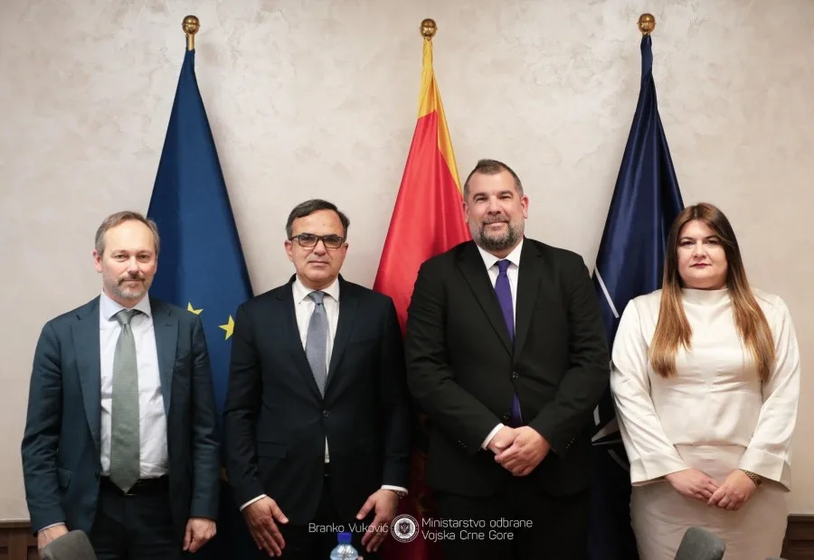 Krapović sa delegacijom EU o jačanju odbrambene saradnje 6 Krapović sa delegacijom EU o jačanju odbrambene saradnje