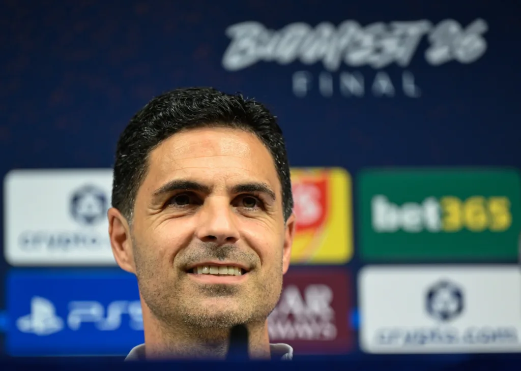 Arteta Ina Fassbender Pool Photo via AP