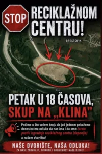 Bijelopoljci protiv izgradnje Regionalnog centra za upravljanje otpadom