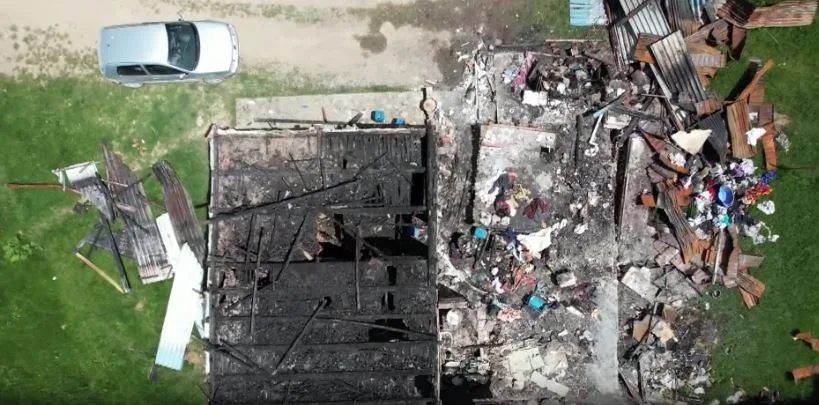 Požar uništio dom porodice Balić u selu Zminac, otvoren žiro-račun za pomoć