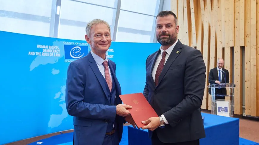 Koprivica u Strazburu potpisao Protokol o izmjenama Konvencije Savjeta Evrope o sprečavanju terorizma