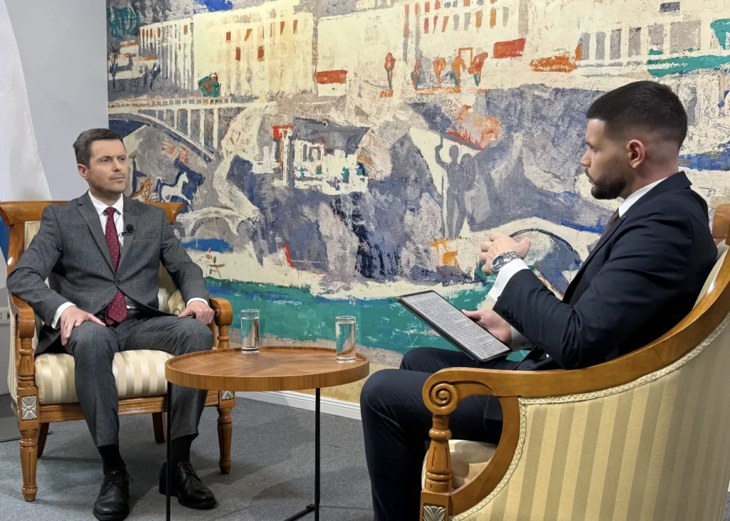 Referat: Mujović o političkoj krizi u Glavnom gradu, odnosima unutar vlasti i mogućim smjenama 2 IMG 6671