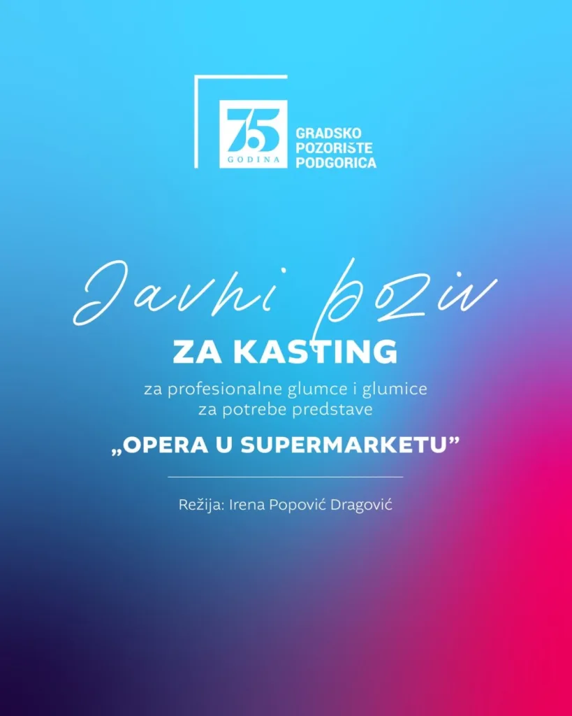 Kasting za novu predstavu „Opera u Supermarketu“