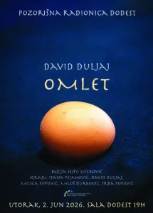 Premijera predstave „Omlet” 2. juna u KIC-u
