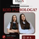 Premijera duodrame „Kod psihologa?“ u srijedu u JU „Zahumlje“ u Nikšiću