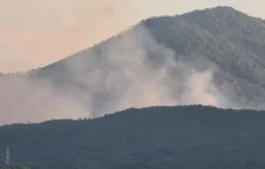 Pozar u Niksicu foto rtnk
