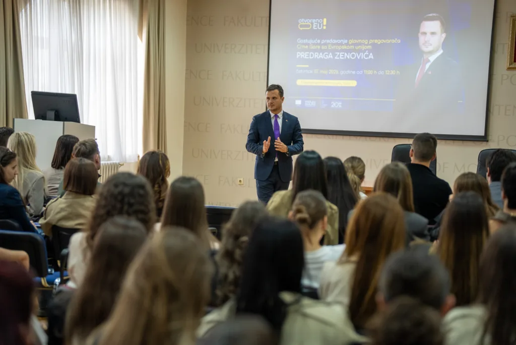 Zenović sa studentima FPN-a: Male države imaju velike koristi od članstva u EU 5 Zenović sa studentima FPN-a: Male države imaju velike koristi od članstva u EU