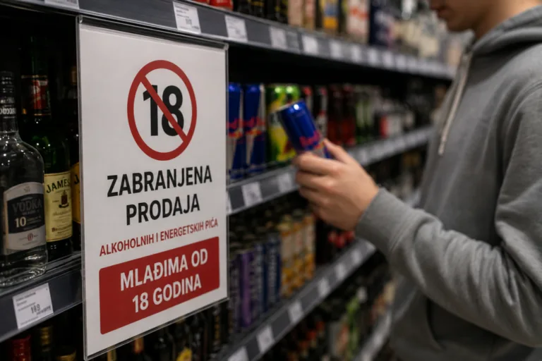 Hrvatska: Zabranjena prodaja alkohola i energetskih pića maloljetnicima