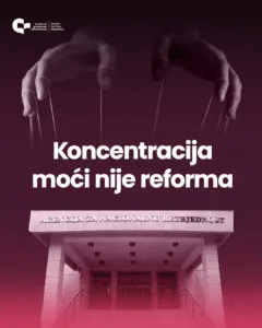 CGO: Koncentracija moći nije reforma bezbjednosnog sektora 2 CGO: Koncentracija moći nije reforma bezbjednosnog sektora