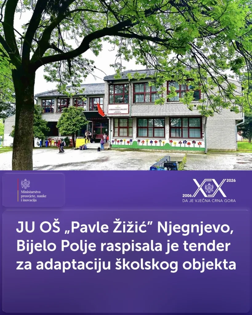 Raspisan tender za adaptaciju škole u Bijelom Polju 13 Raspisan tender za adaptaciju škole u Bijelom Polju