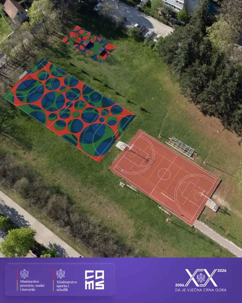 “Nek’ se čuje lopta”: Đaci u Nikšiću i Podgorici dobijaju moderne sportske terene