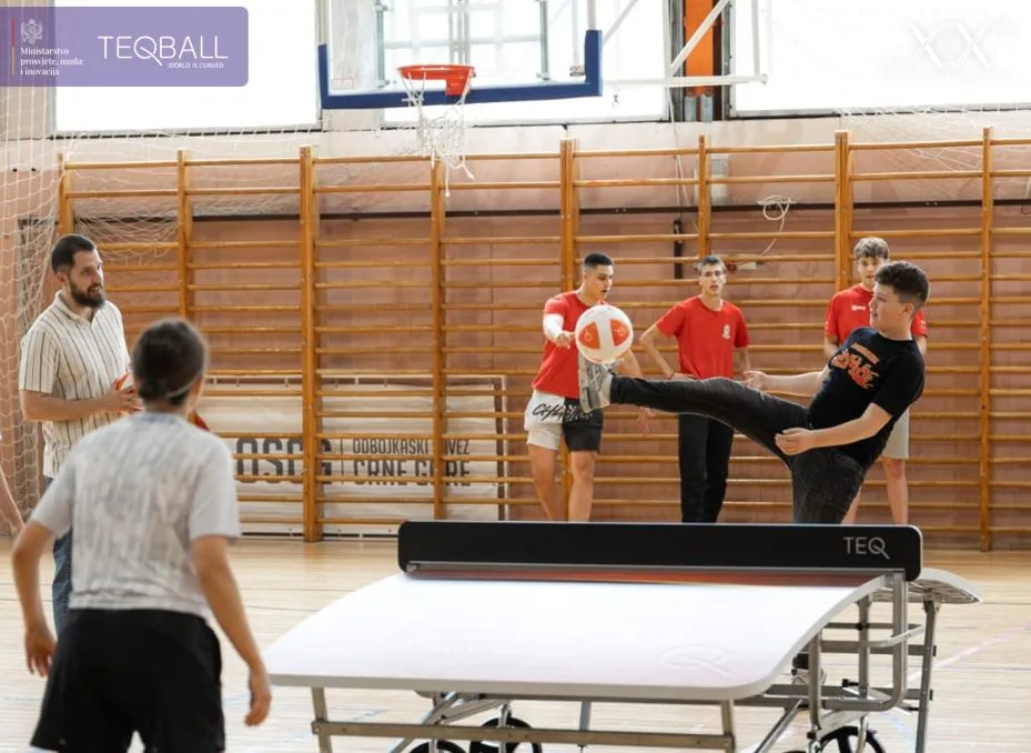 Ministarstvo prosvjete, nauke i inovacija nastavlja realizaciju programa „Teqball u školama“ u južnoj regiji