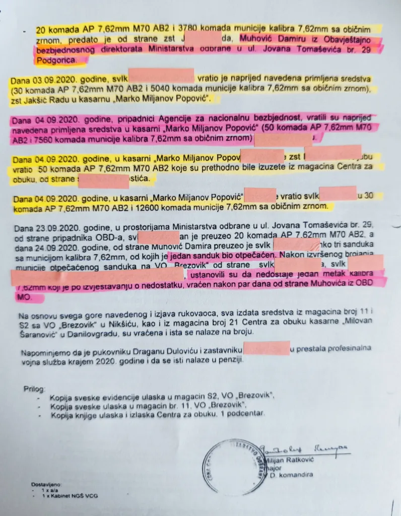 Pejak: Iz vojske povučeno 100 pušaka i 17.000 metaka uoči izbora 2020. godine 4 veskopejakobjava2