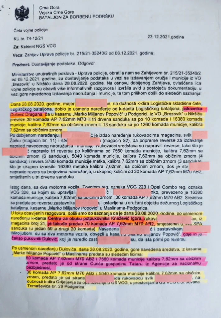 Pejak: Iz vojske povučeno 100 pušaka i 17.000 metaka uoči izbora 2020. godine 1 veskopejakobjavaFB