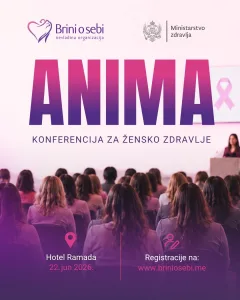 Druga konferencija za zdravlje žena ANIMA u Podgorici