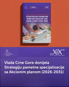Vlada donijela novu Strategiju pametne specijalizacije Crne Gore 2026-2031