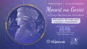 “Mocart na Gorici” u petak u Mediteranskom vrtu: Predavanje o uticaju muzike na čovjeka i koncert klasične muzike pod otvorenim nebom 2 “Mocart na Gorici” u petak u Mediteranskom vrtu: Predavanje o uticaju muzike na čovjeka i koncert klasične muzike pod otvorenim nebom