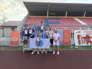 Anđela and Andrej marked the junior athletics championship