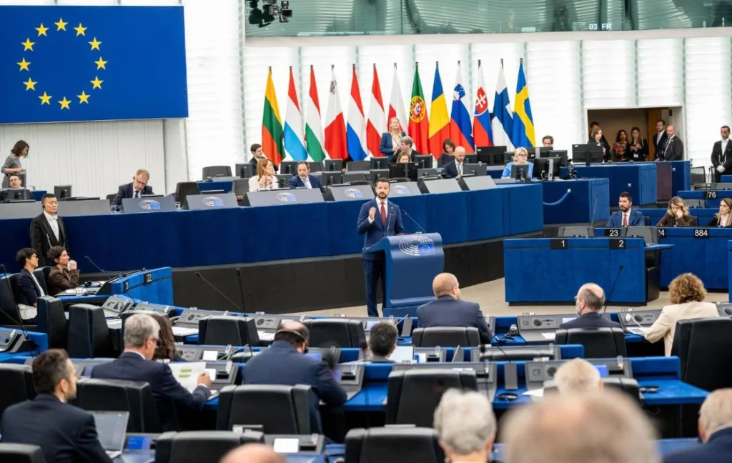 Milatovic u Evropskom parlamentu foto predsjednik cg