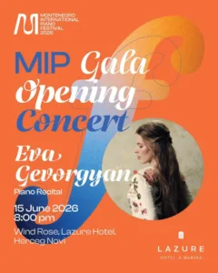 Eva Gevorgyan otvara Montenegro International Piano Festival 2026