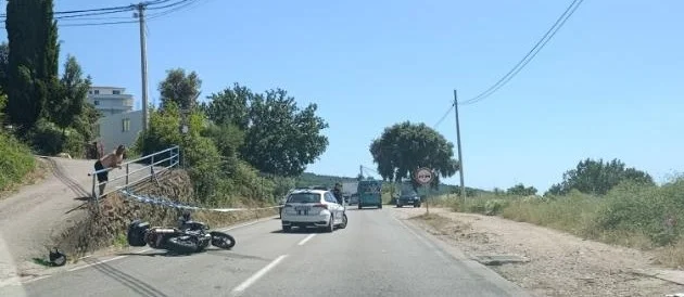 Saobraćajna nezgoda u mjestu Utjeha, povrijeđen motociklista 1 Saobracajni udes u mjestu Utjeha 2