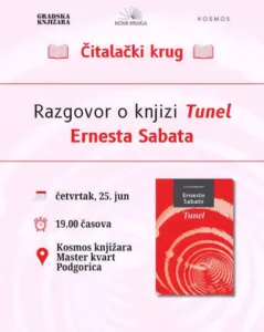 Četvrti „Čitalački krug“ 25. juna u Kosmos knjižari 2 Četvrti „Čitalački krug“ 25. juna u Kosmos knjižari