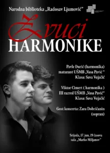 Zvuci harmonike u Narodnoj biblioteci
