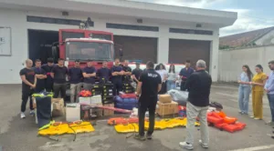 Direktorat ustupio Službi zaštite i spašavanja Tuzi zaštitnu opremu i materijalno-tehnička sredstva