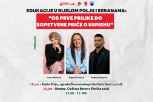 Besplatne edukativne radionice za mlade u Bijelom Polju i Beranama