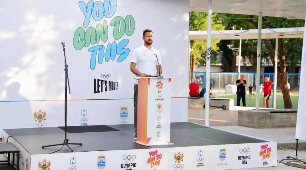 Milatović na Olimpijskom danu: Sport pripada svakom djetetu 14 Milatović na Olimpijskom danu: Sport pripada svakom djetetu