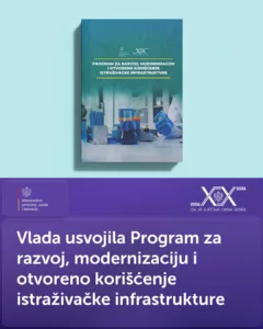 MPNI: Tri miliona eura za jačanje naučnoistraživačkih kapaciteta u Crnoj Gori