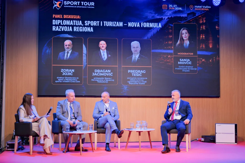 Jojić: Crna Gora kontinuirano ulaže u sportsku infrastrukturu i uslove za snažniji razvoj sportskog turizma