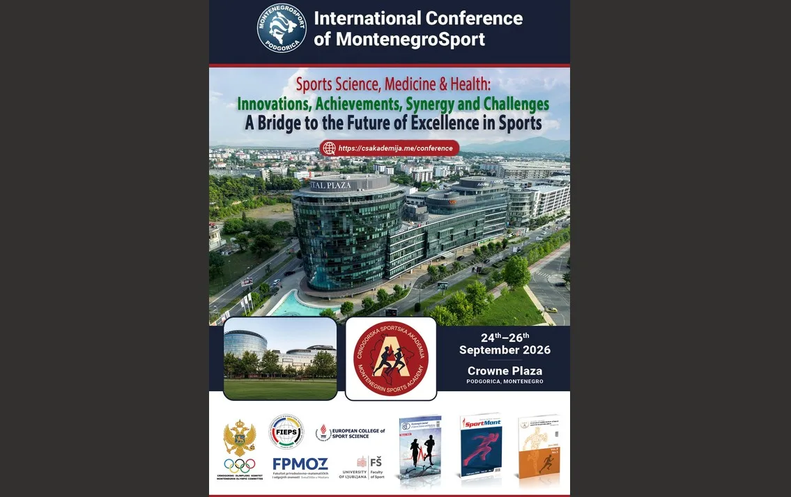 Podgorica domaćin međunarodne naučne konferencije – International Conference of MontenegroSport
