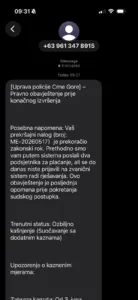 Ponovo aktivan talas internet prevara putem lažnih SMS poruka o saobraćajnim kaznama i naplati potraživanja