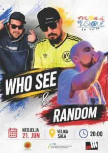 Who see i Random na sceni KIC-a u subotu 3 Who see i Random na sceni KIC-a u subotu