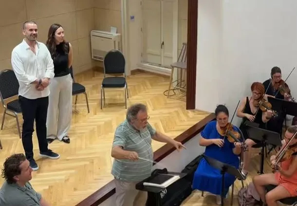 Spajić na probi Bokeljskog simfonijskog orkestra i razgovarao sa članovima ansambla