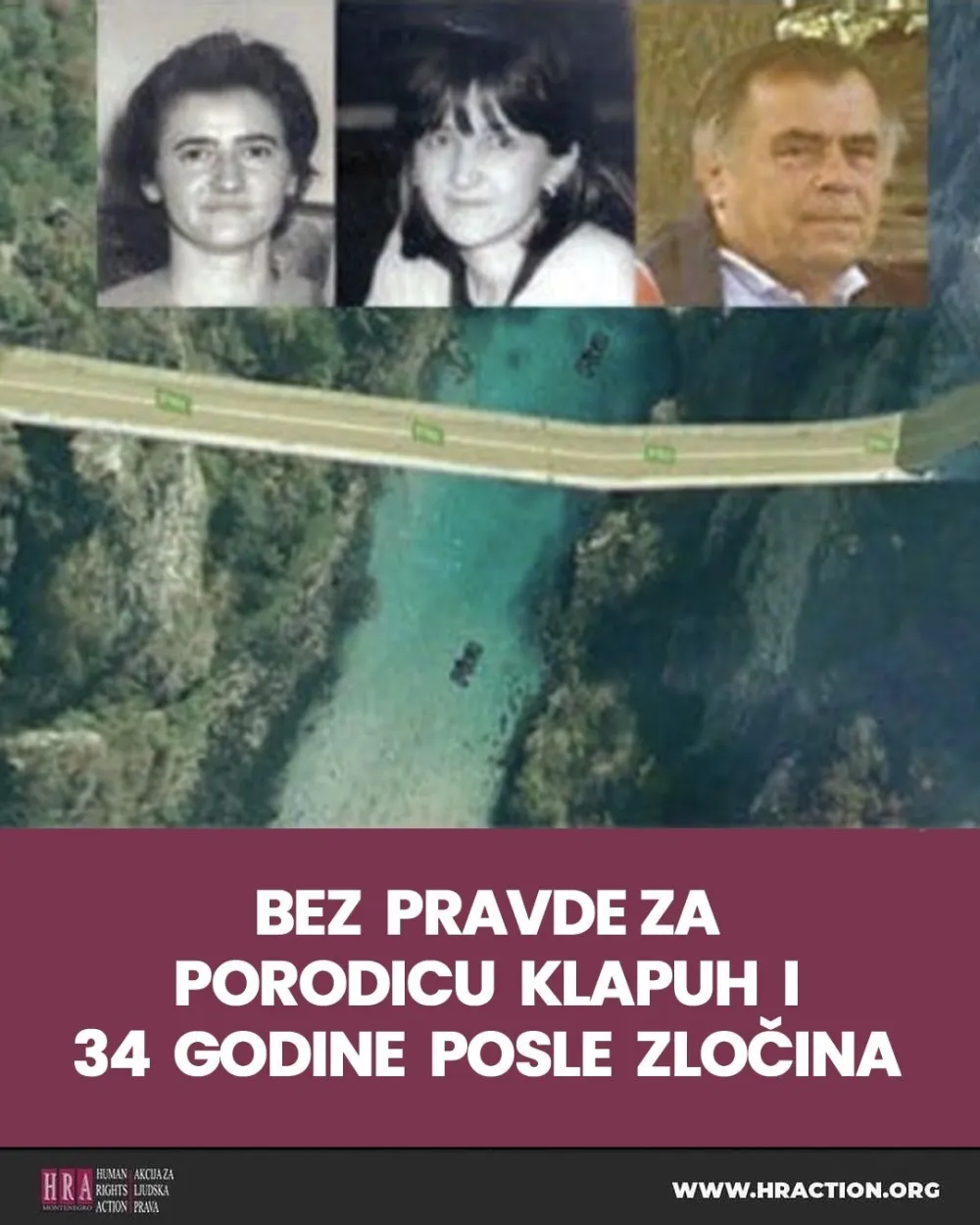 HRA: Bez pravde za porodicu Klapuh i 34 godine posle zločina