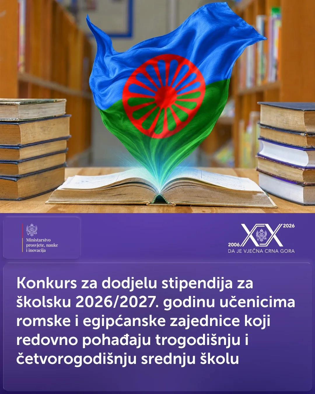 Povećane stipendije srednjoškolcima romske i egipćanske zajednice