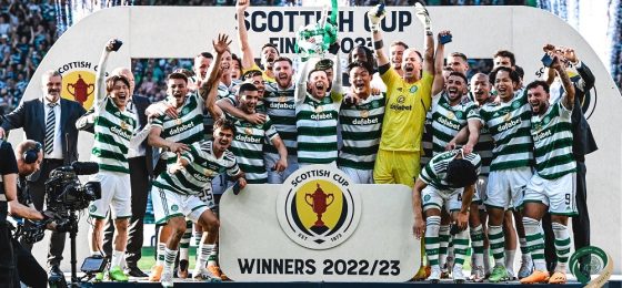 Seltik - slavlje nakon osvojenog Kupa - Celtic Football Club - Twitter
